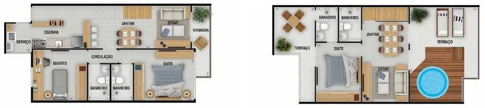 Cobertura, 3 quartos, 138 m² - Foto 13