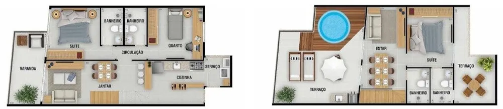 Cobertura, 3 quartos, 138 m² - Foto 14