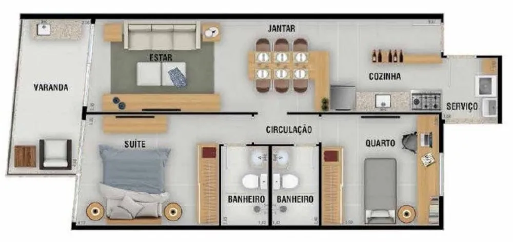 Cobertura, 3 quartos, 138 m² - Foto 9