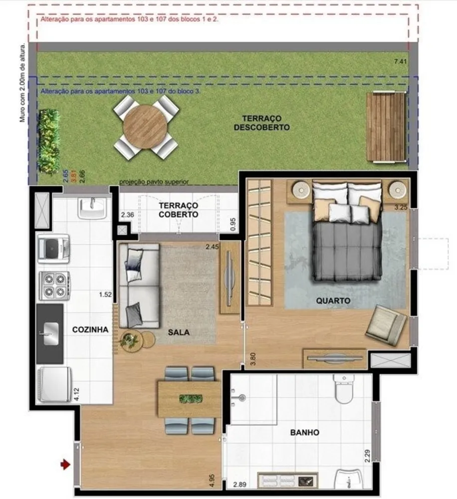 Apartamento, 1 quarto, 74 m² - Foto 29