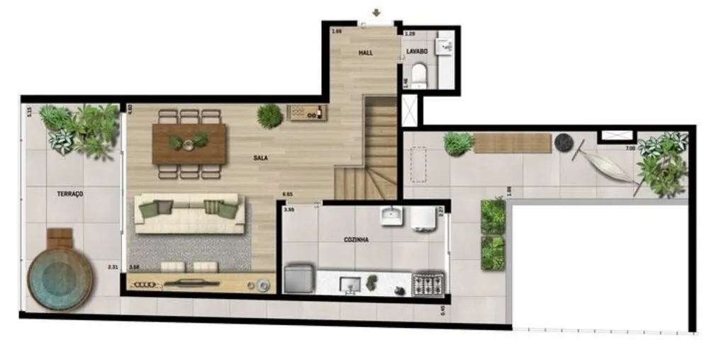 Cobertura, 3 quartos, 261 m² - Foto 20