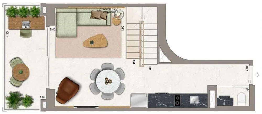 Apartamento, 1 quarto, 95 m² - Foto 28