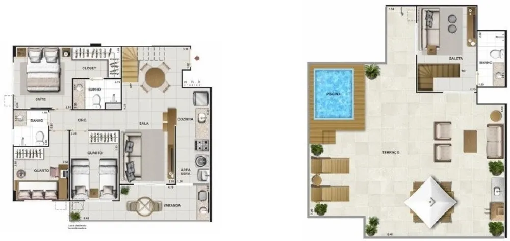 Cobertura, 2 quartos, 133 m² - Foto 25