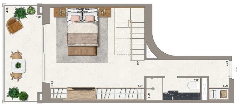 Apartamento, 1 quarto, 136 m² - Foto 27