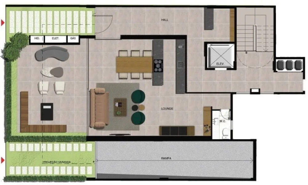 Cobertura, 3 quartos, 291 m² - Foto 11