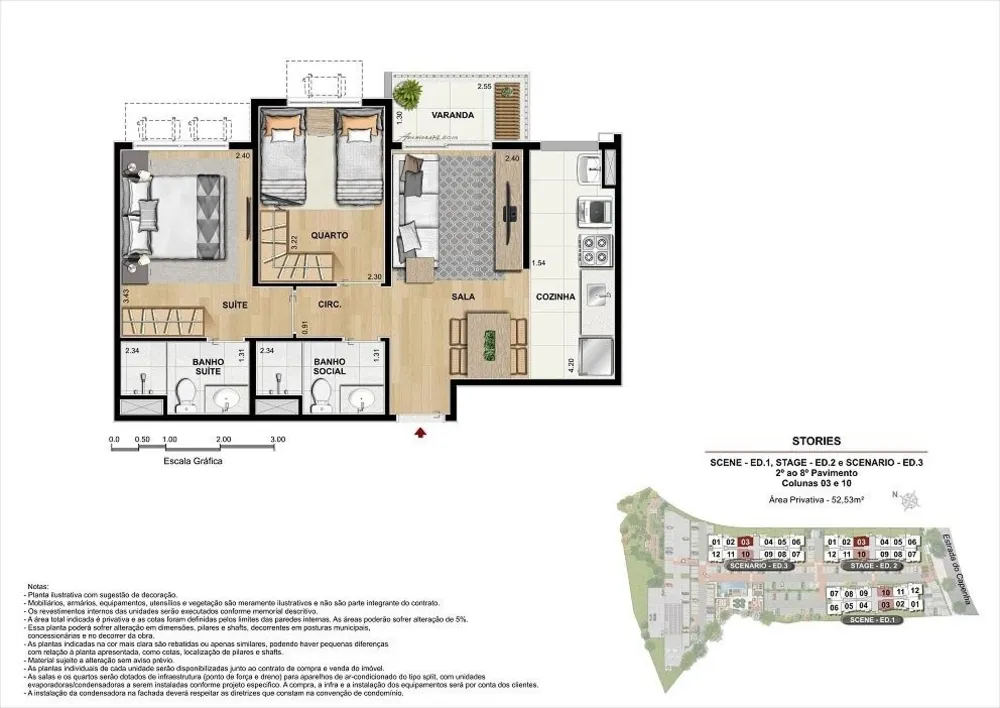 Apartamento, 3 quartos, 64 m² - Foto 21