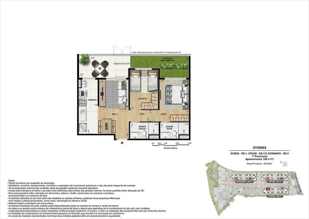 Apartamento, 3 quartos, 64 m² - Foto 24