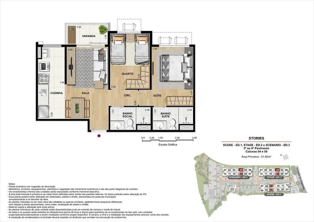 Apartamento, 3 quartos, 64 m² - Foto 19