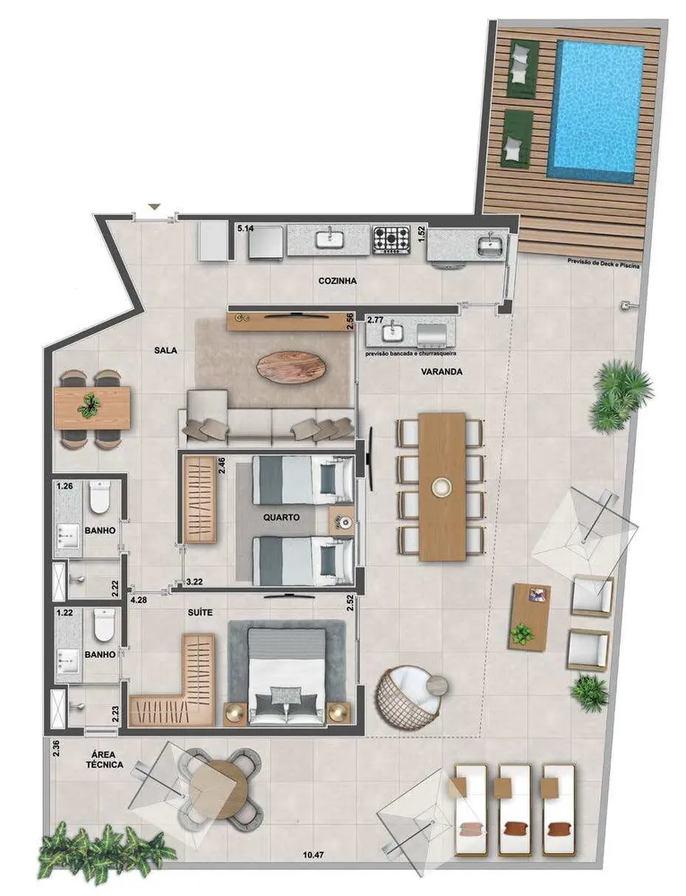 Cobertura, 3 quartos, 200 m² - Foto 29