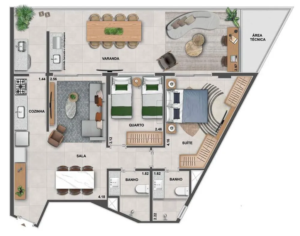 Cobertura, 3 quartos, 200 m² - Foto 24