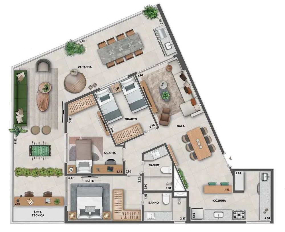 Cobertura, 3 quartos, 200 m² - Foto 28
