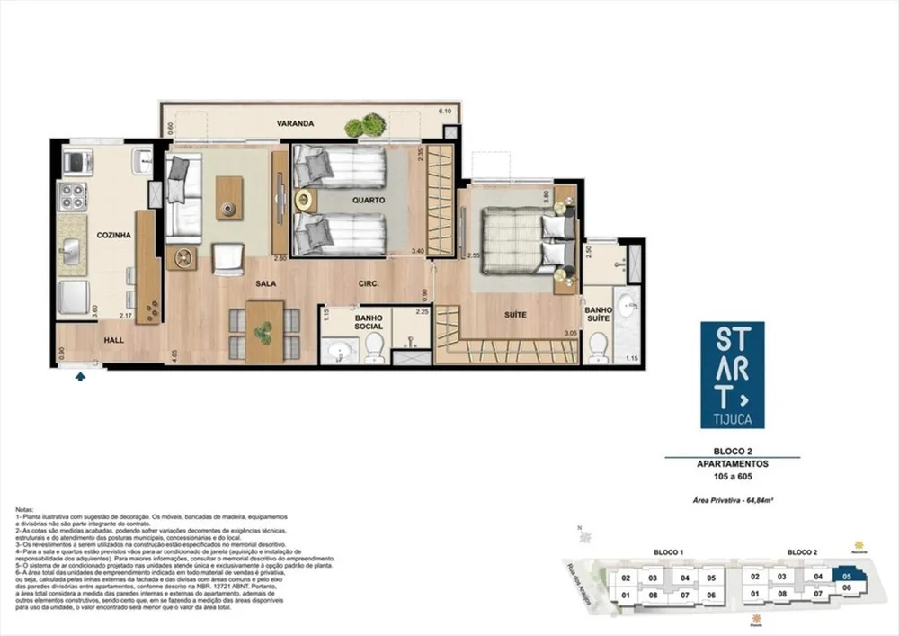 Apartamento, 2 quartos, 60 m² - Foto 24