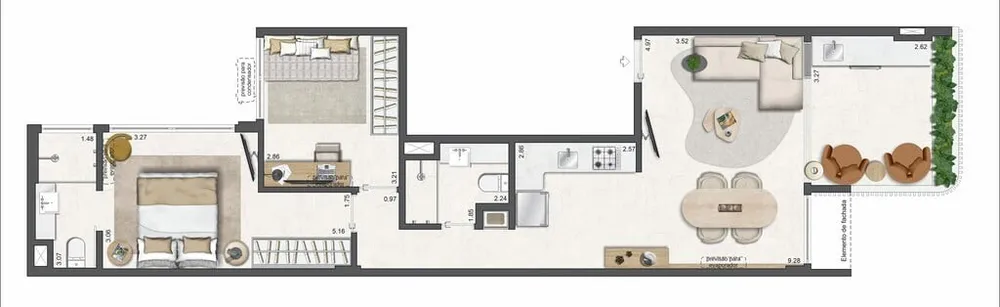 Cobertura, 2 quartos, 143 m² - Foto 20