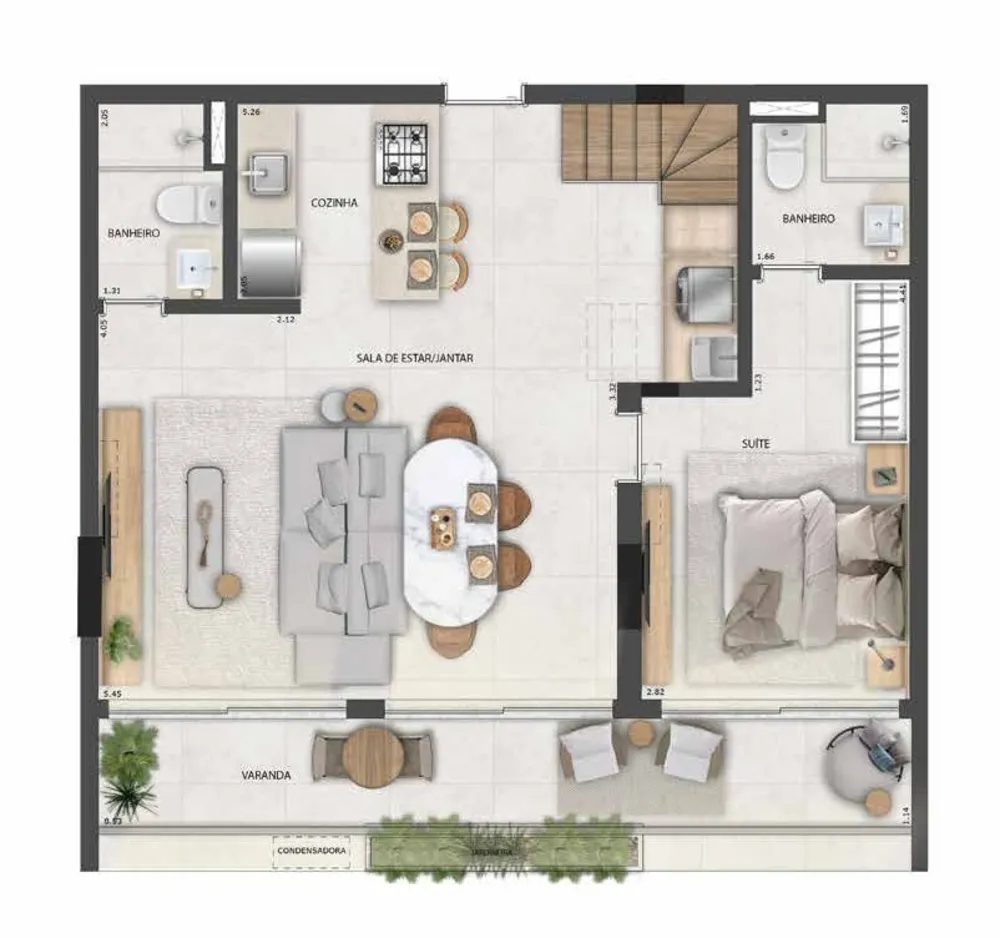 Apartamento, 1 quarto, 75 m² - Foto 36