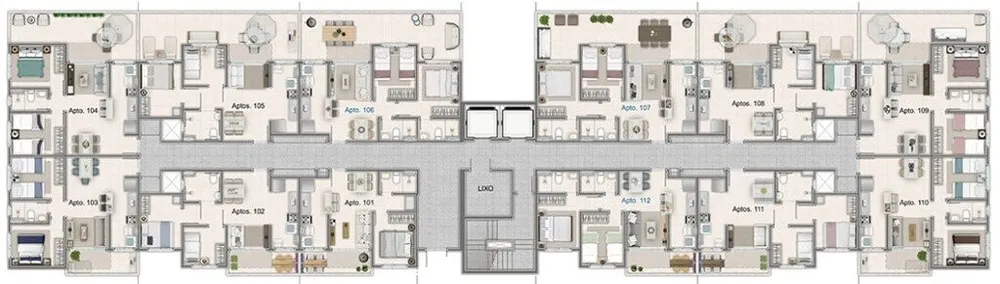 Apartamento, 2 quartos, 49 m² - Foto 44