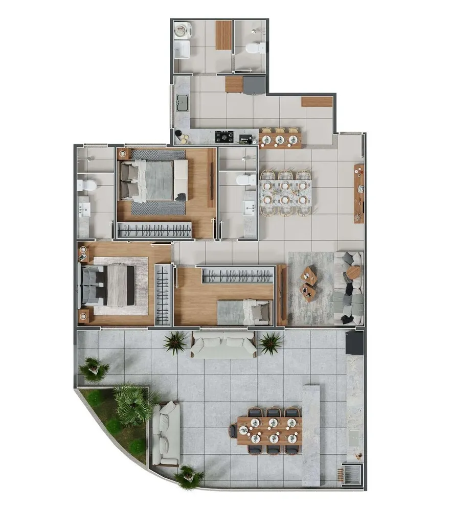 Cobertura, 2 quartos, 154 m² - Foto 18