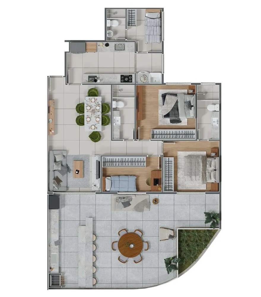 Cobertura, 2 quartos, 154 m² - Foto 19