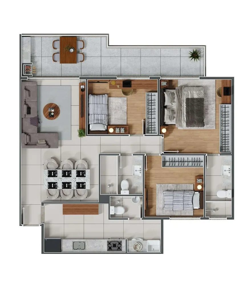 Cobertura, 2 quartos, 154 m² - Foto 17