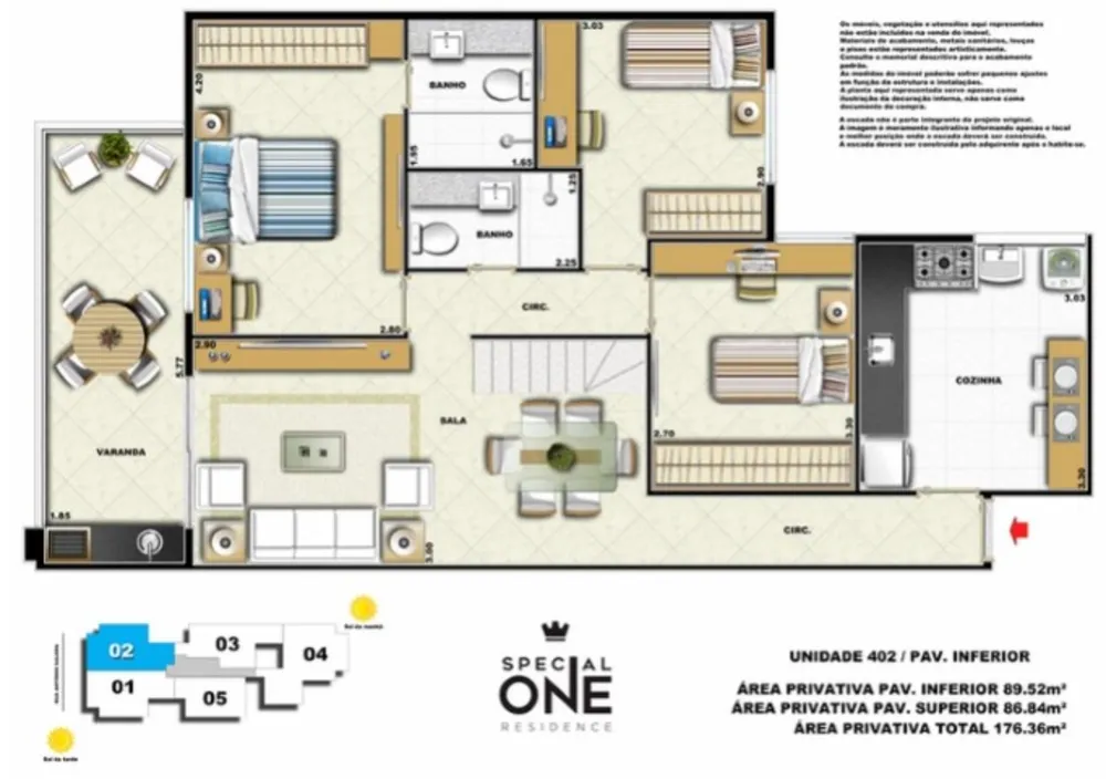 Apartamento, 3 quartos, 86 m² - Foto 25