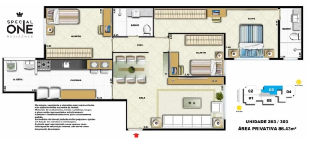 Apartamento, 3 quartos, 86 m² - Foto 19