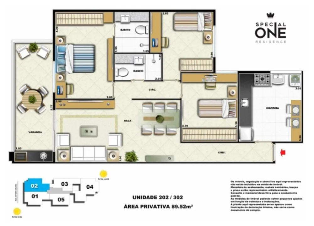 Apartamento, 3 quartos, 86 m² - Foto 20