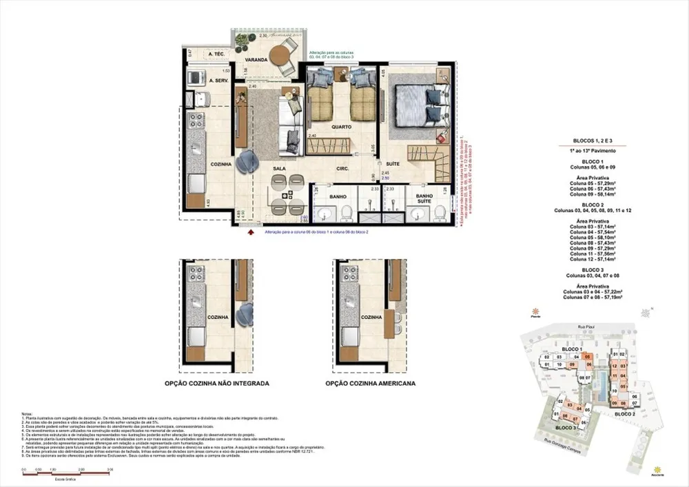 Apartamento, 2 quartos, 57 m² - Foto 16