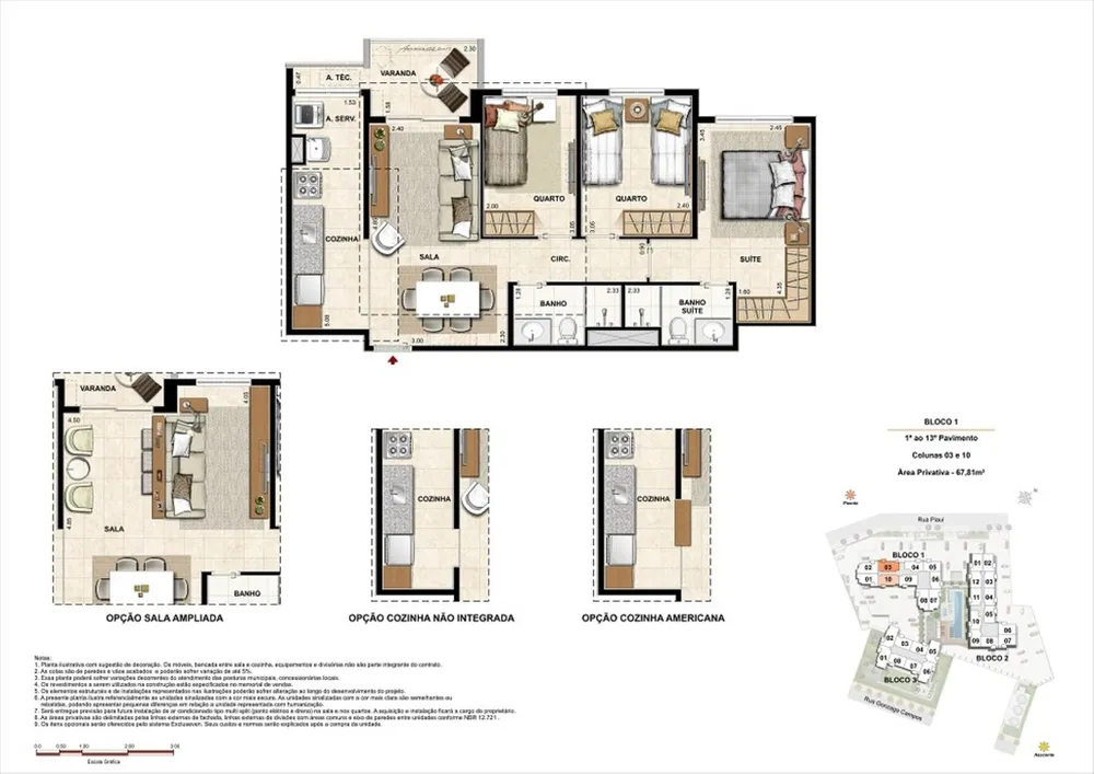 Apartamento, 2 quartos, 57 m² - Foto 17