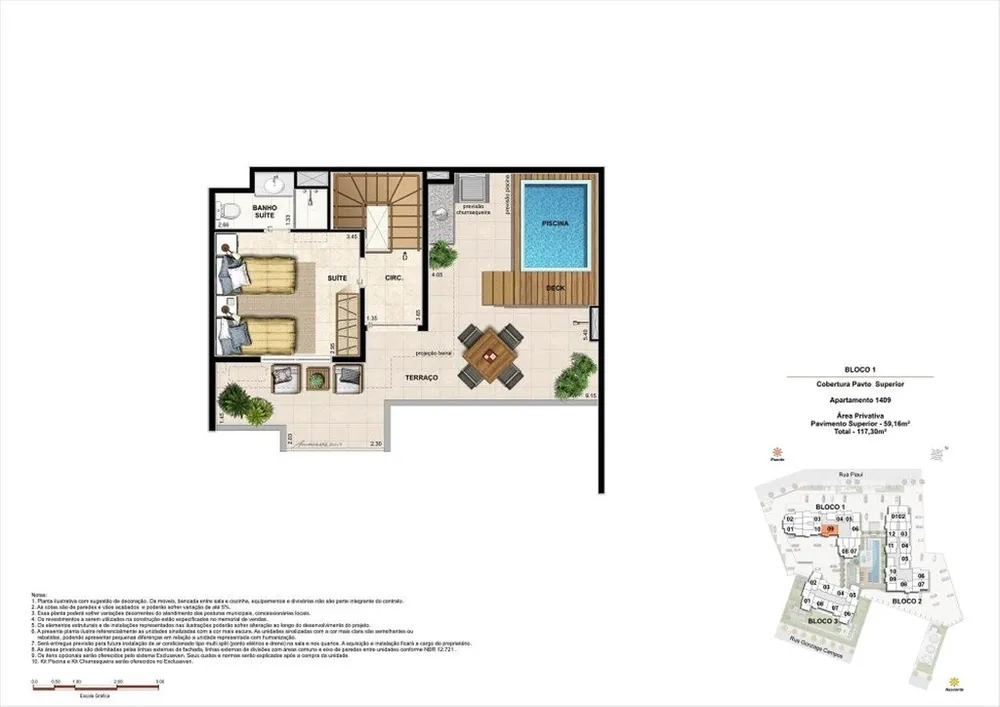 Apartamento, 2 quartos, 57 m² - Foto 24