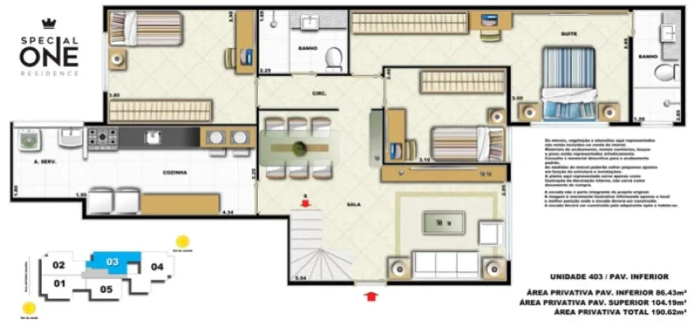 Cobertura, 3 quartos, 190 m² - Foto 27