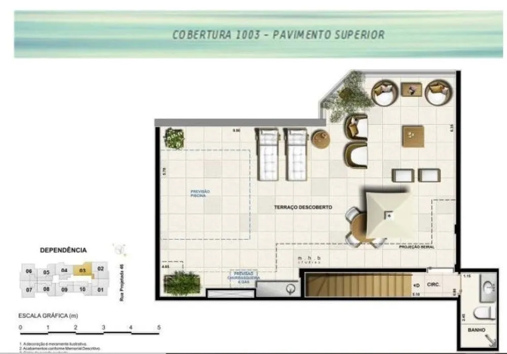Cobertura, 2 quartos, 139 m² - Foto 20