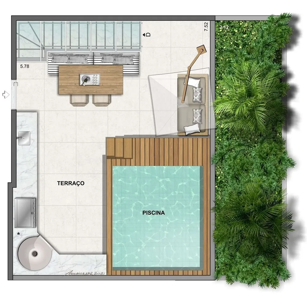 Cobertura, 2 quartos, 125 m² - Foto 26