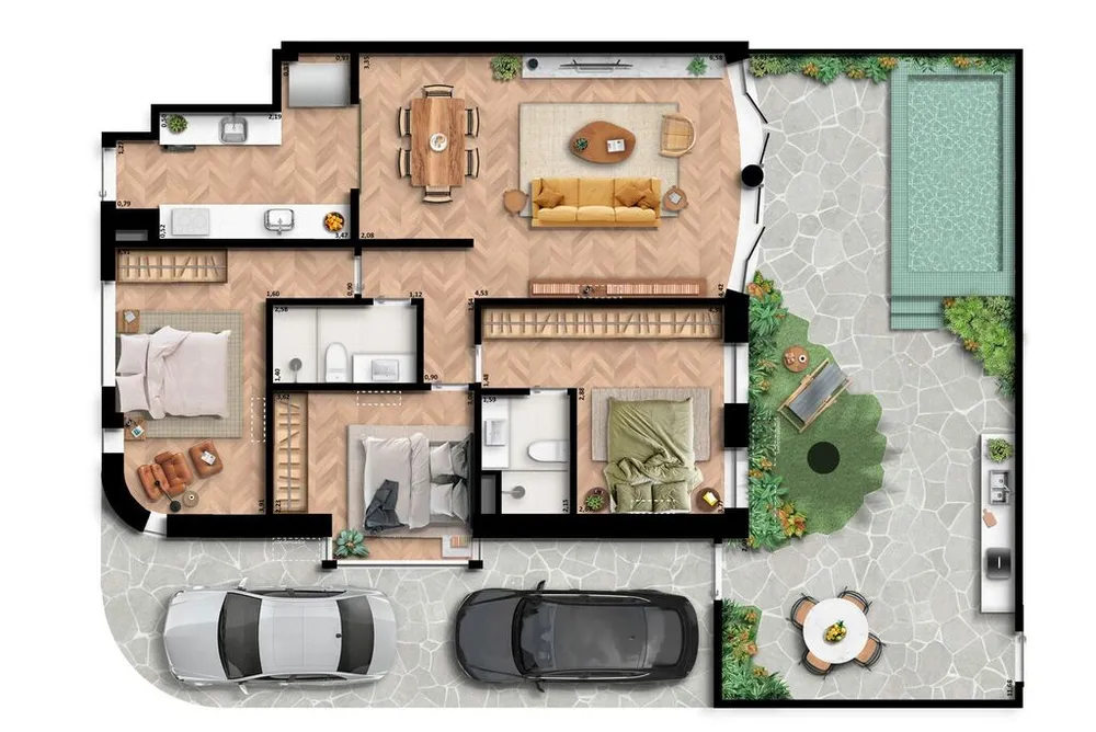 Apartamento, 1 quarto, 79 m² - Foto 36