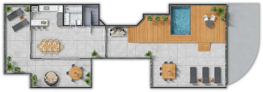 Cobertura, 3 quartos, 200 m² - Foto 24