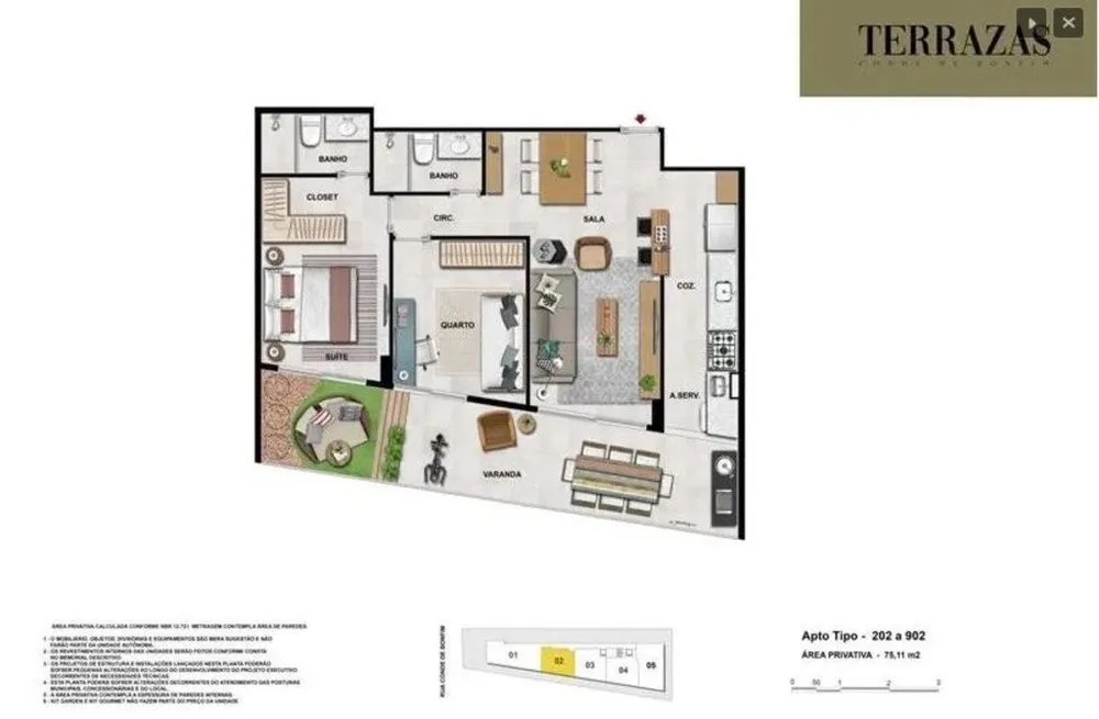 Apartamento, 3 quartos, 106 m² - Foto 18