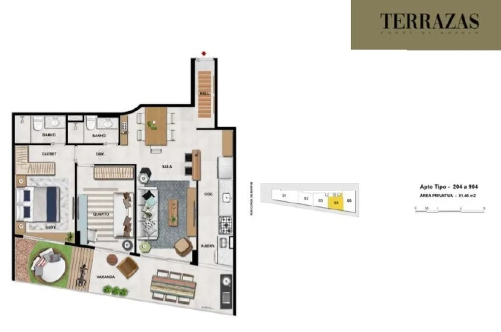 Apartamento, 3 quartos, 106 m² - Foto 21