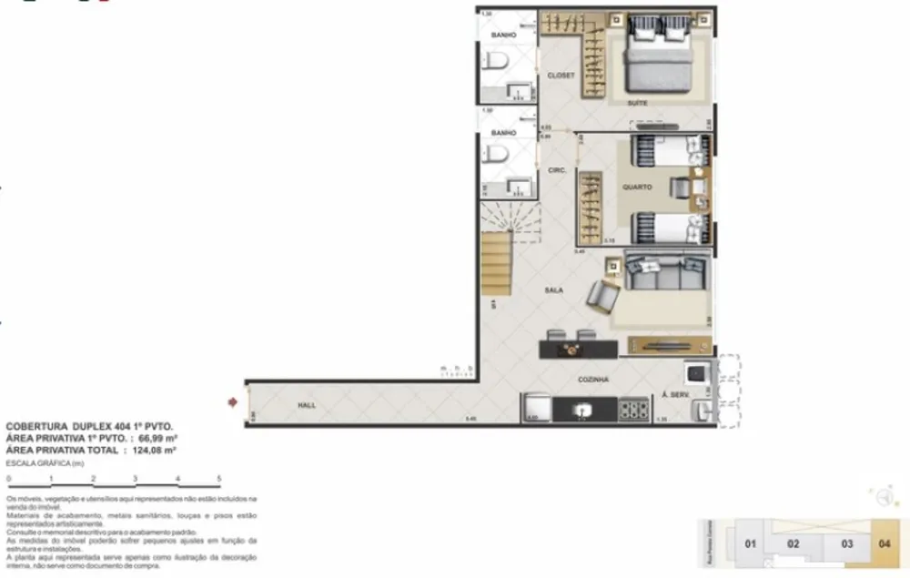 Apartamento, 2 quartos, 61 m² - Foto 21