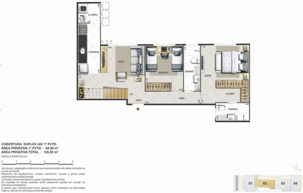 Apartamento, 2 quartos, 61 m² - Foto 17