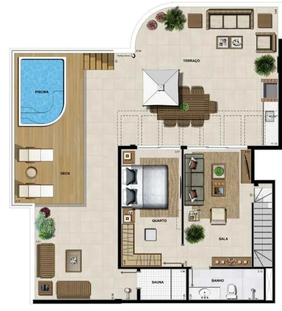Apartamento, 2 quartos, 85 m² - Foto 46