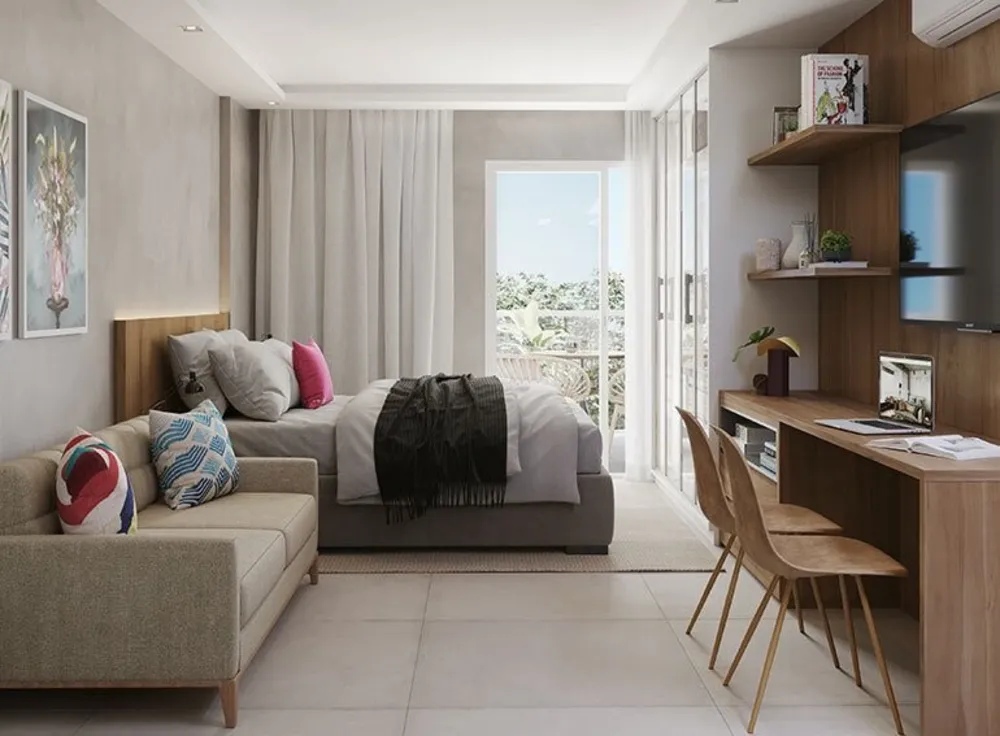 Cobertura, 1 quarto, 71 m² - Foto 2