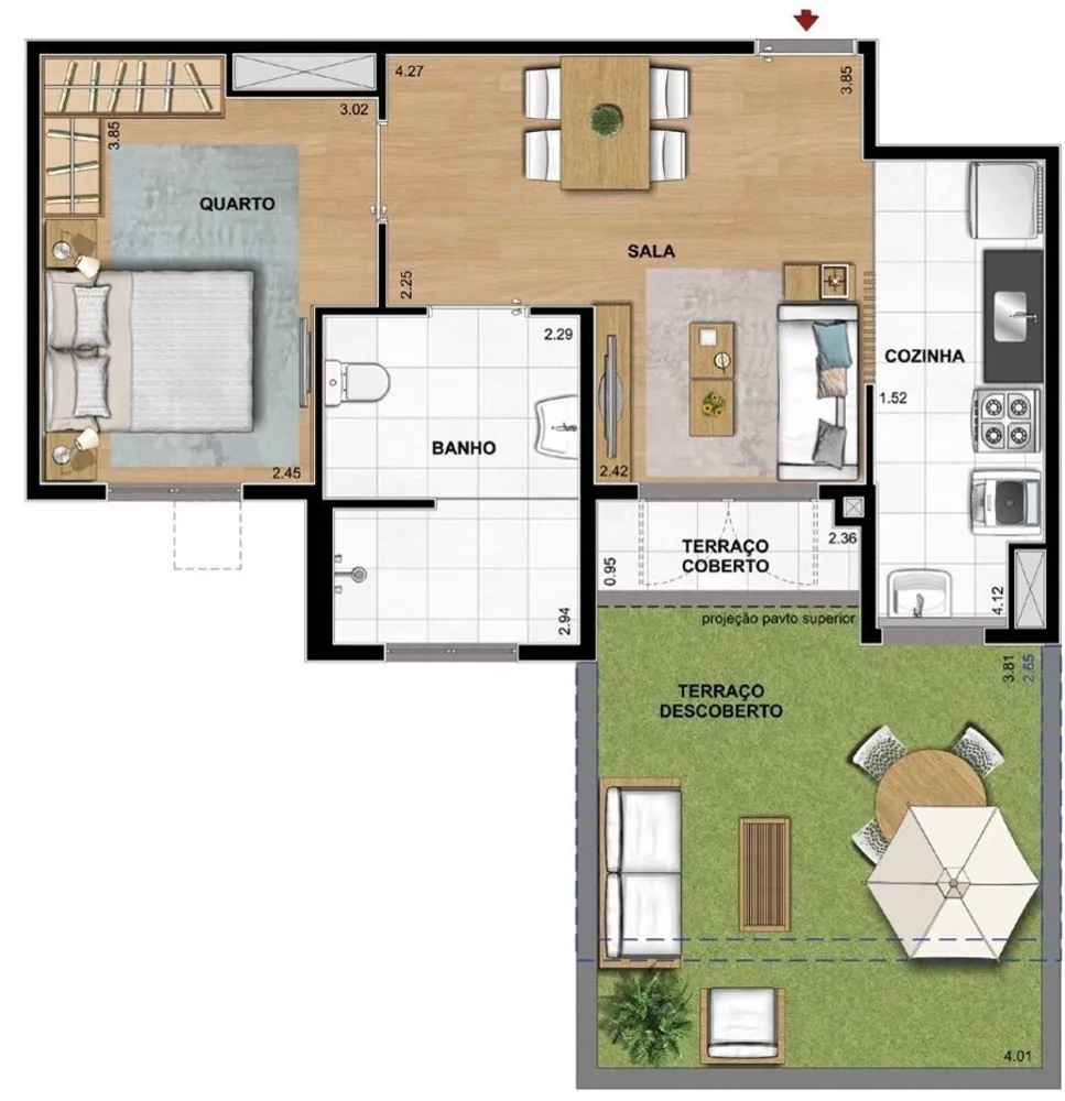 Apartamento, 2 quartos, 55 m² - Foto 26