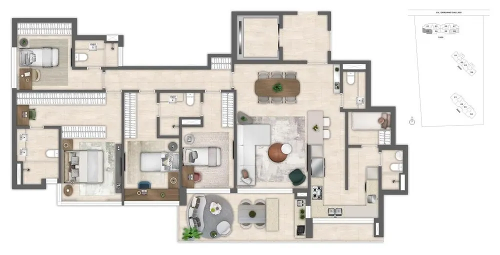 Apartamento, 3 quartos, 151 m² - Foto 68