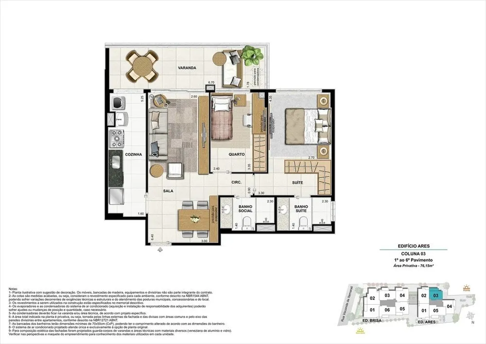 Apartamento, 3 quartos, 90 m² - Foto 32