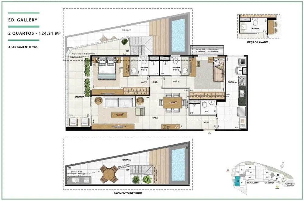 Cobertura, 4 quartos, 204 m² - Foto 29