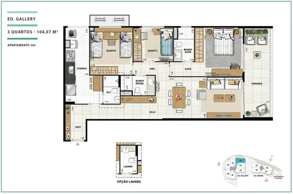 Cobertura, 4 quartos, 204 m² - Foto 28