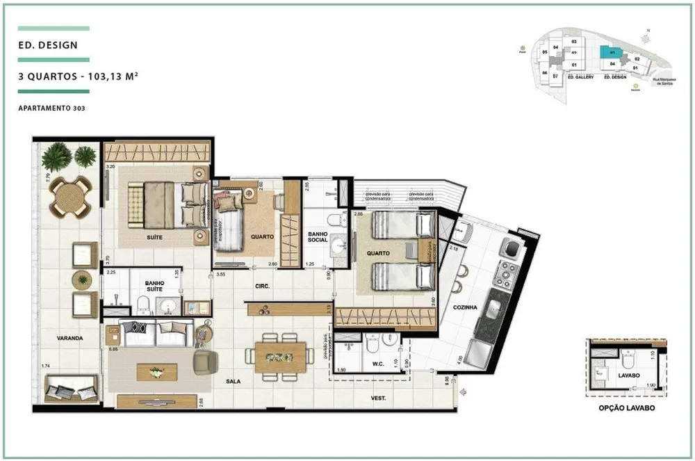 Cobertura, 4 quartos, 204 m² - Foto 27