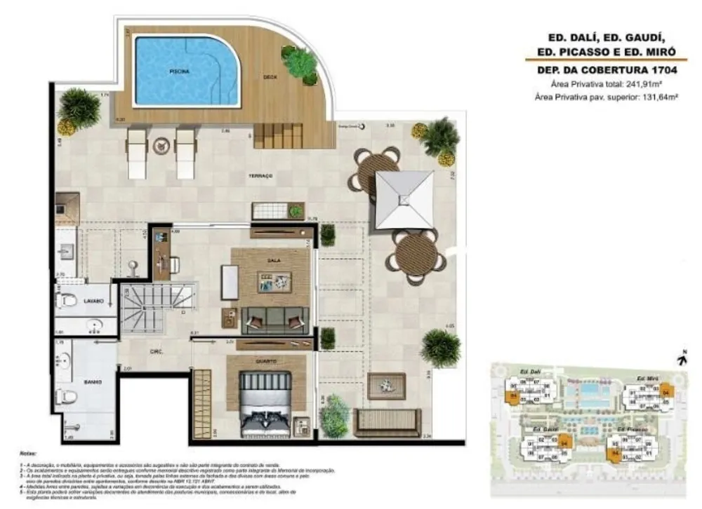 Cobertura, 3 quartos, 164 m² - Foto 31