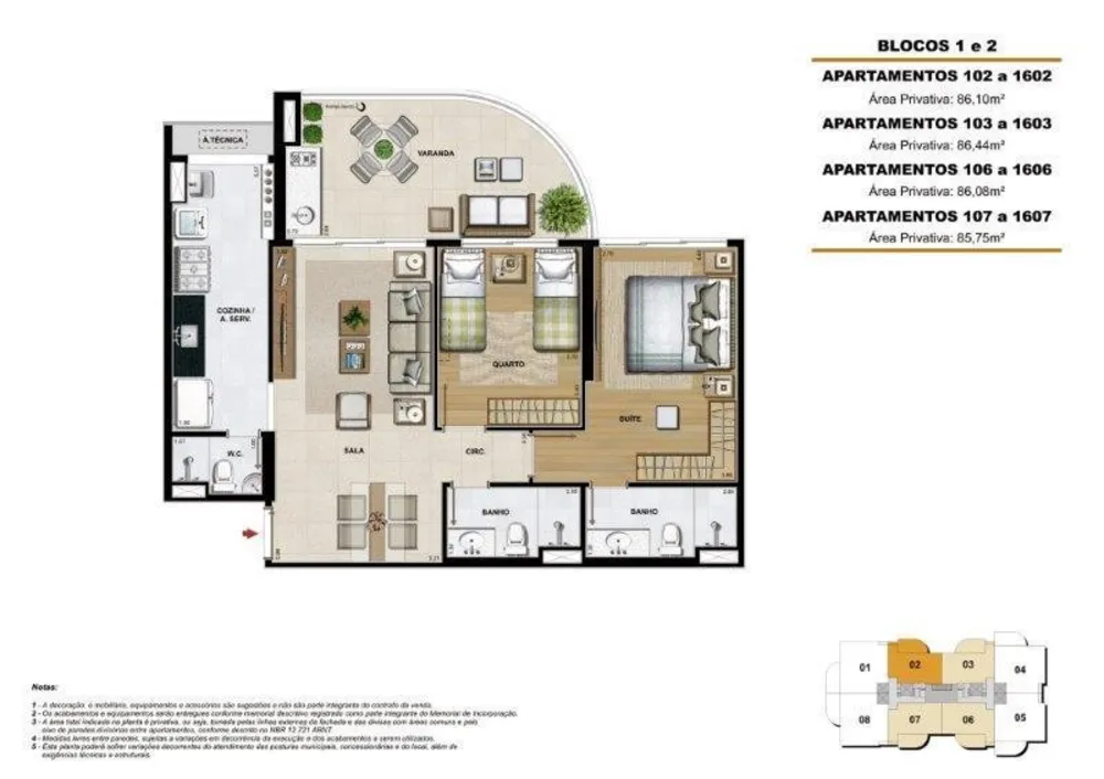 Cobertura, 3 quartos, 164 m² - Foto 24