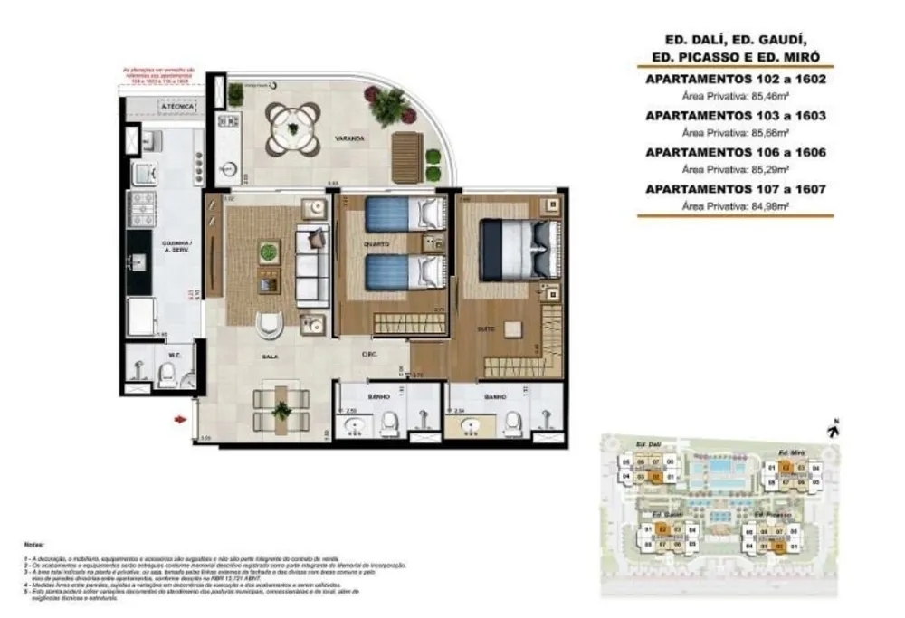 Cobertura, 3 quartos, 164 m² - Foto 23