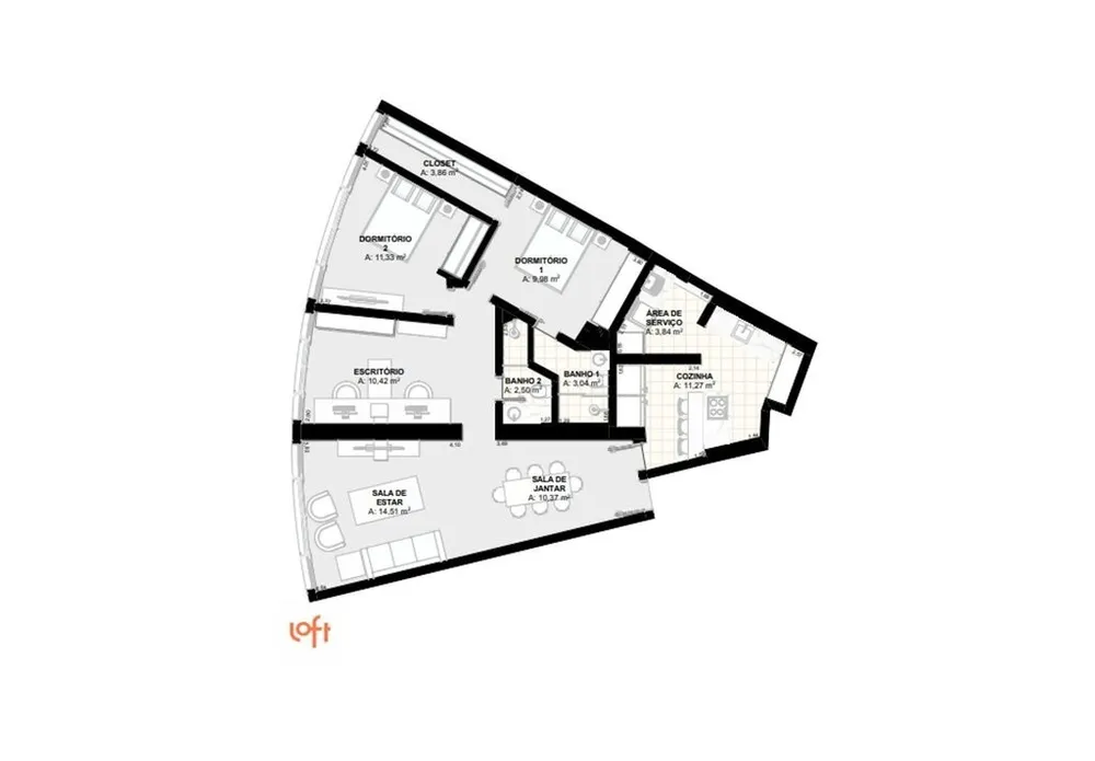 Apartamento, 2 quartos, 92 m² - Foto 38