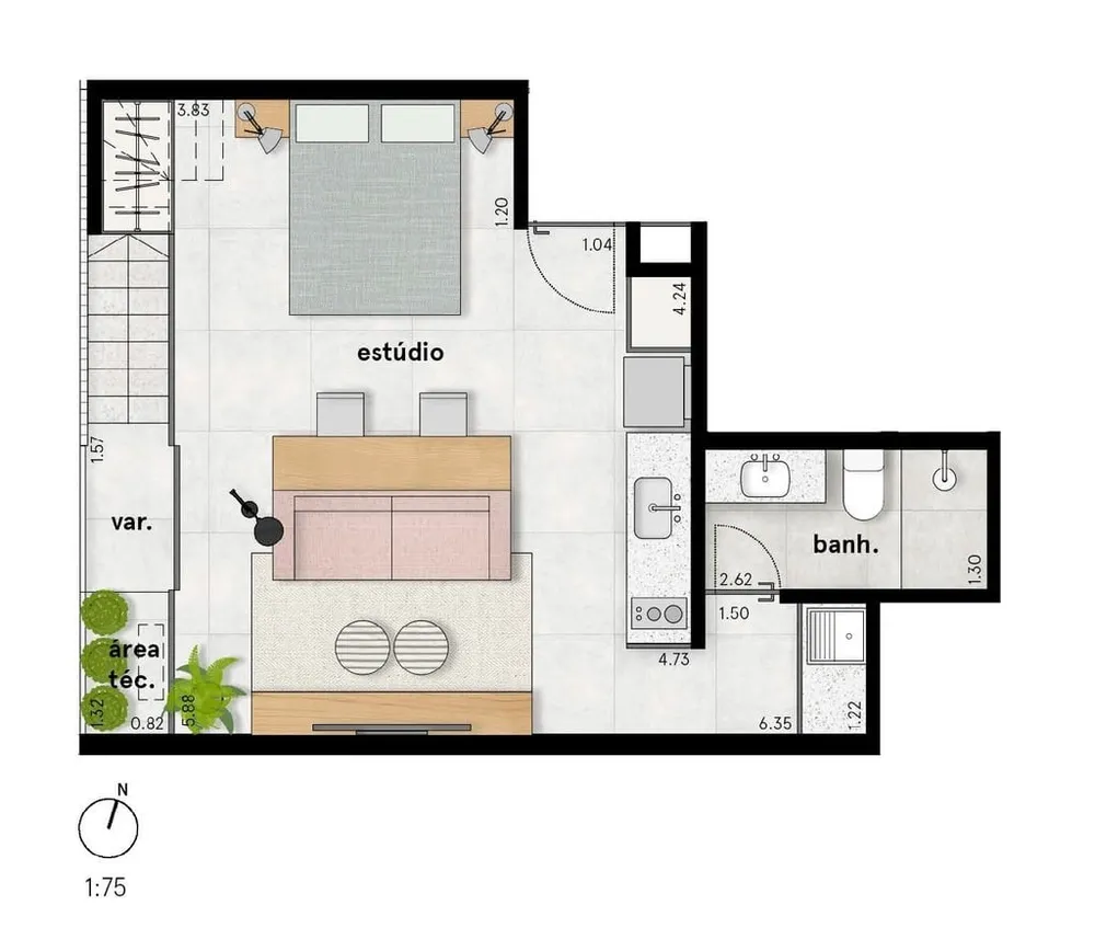 Apartamento, 2 quartos, 109 m² - Foto 21
